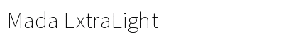 Mada ExtraLight Preview