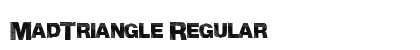 MadTriangle Regular font free download