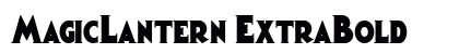 MagicLantern ExtraBold preview