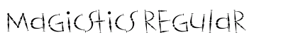 Magicstics Regular Font Preview