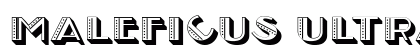 Maleficus Ultra Light Regular Font Preview