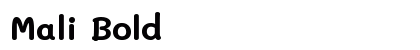Mali Bold font free download