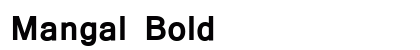 Mangal Bold font free download