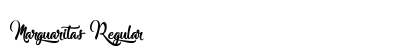 Marguaritas Regular Font Preview