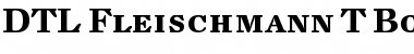 DTL Fleischmann Regular Font