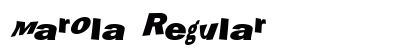 Marola Regular font free download