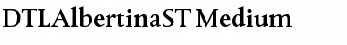 Download DTLAlbertinaST Font