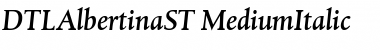 Download DTLAlbertinaST Font