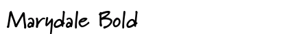 Marydale Bold Preview