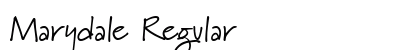 Marydale Regular font free download