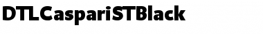 DTLCaspariSTBlack Regular Font