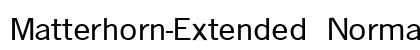Matterhorn-Extended Normal Preview