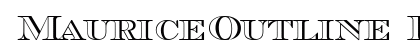 MauriceOutline Regular font free download