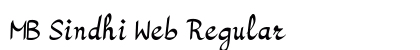 MB Sindhi Web Regular Font MB Sindhi Web Regular Font Preview