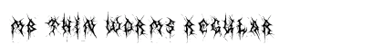 MB Thin Worms Regular font free download