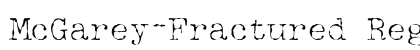 McGarey-Fractured Regular Font McGarey-Fractured Regular Font Preview