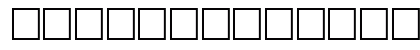 MCS Borders1 Regular Font Preview
