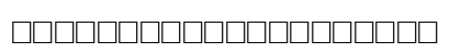 MCS Charting Regular Font Preview