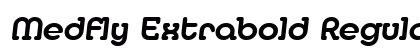 Medfly Extrabold Regular font free download