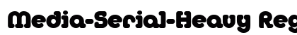 Media-Serial-Heavy Regular font free download