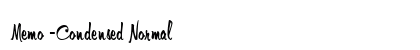Memo-Condensed Normal Preview