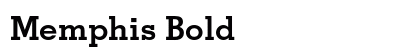 Memphis Bold font free download