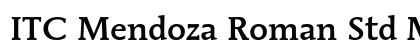 ITC Mendoza Roman Std Medium font free download