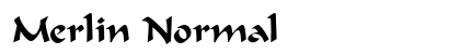 Merlin Normal font free download