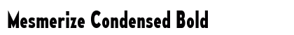Mesmerize Condensed Bold font free download