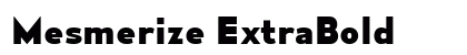 Mesmerize ExtraBold Preview
