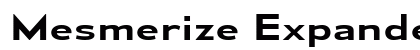 Mesmerize Expanded SemiBold Preview