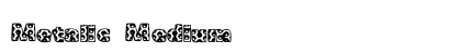 Metalic Medium Font Preview