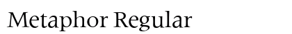 Metaphor Regular Preview
