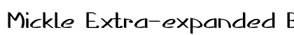 Mickle Extra-expanded Bold Preview