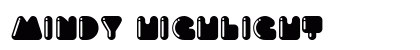Mindy Highlight Font Preview