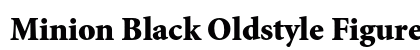 Minion Black Oldstyle Figures Preview