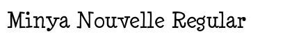 Minya Nouvelle Regular Preview