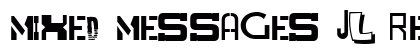 Mixed Messages JL Regular Font Preview
