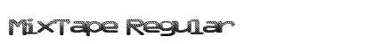 MixTape Regular font free download