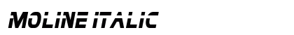 Moline Italic Preview