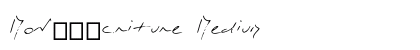 Mon___criture Medium font free download