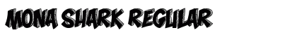 Mona Shark Regular Font Preview