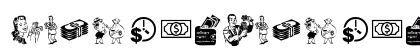 Money, money, money Regular Font Preview