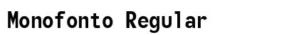 Monofonto Regular font free download