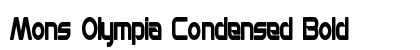 Mons Olympia Condensed Bold Preview