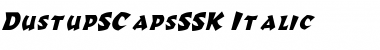 DustupSCapsSSK Font