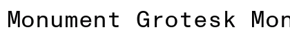 Monument Grotesk Mono Cd Regular font free download