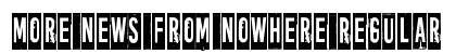 More news from nowhere Regular font free download