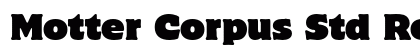 Motter Corpus Std Regular Preview