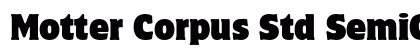 Motter Corpus Std SemiCondensed font free download
